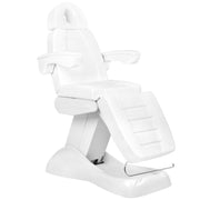 COSMETIC ELECTRIC CHAIR. LUX 4M WHITE WITH A CRADLE